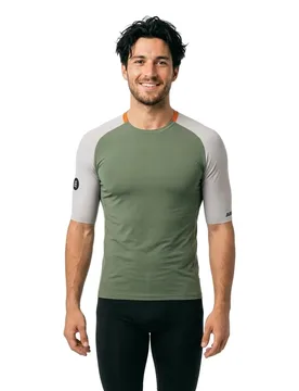 Maillot à Manches Courtes Pelle Stelth Fir Slip-on - Santini - FashionsVida