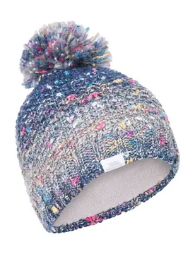 Women's Zabella Knitted Beanie in Blue - Blue - Size: One Size - Trespass - FashionsVida