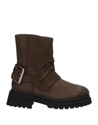 Stiefelette Damen Dunkelbraun 37 Damen
