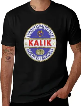 Kalik - Drink Beer Logo T-Shirt Big and Tall Crew Neck Tee - Aliexpress - FashionsVida