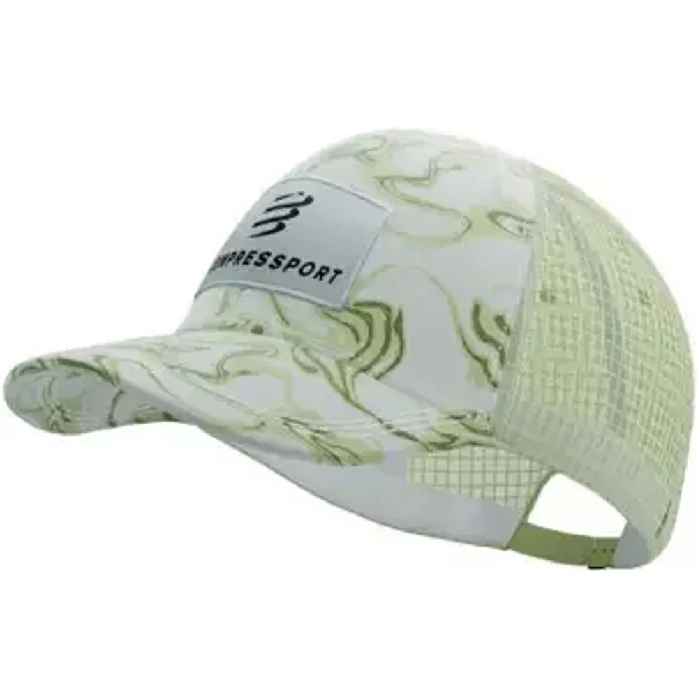 Trucker 6p gorra running Verde (UNICA) - Compressport - FashionsVida