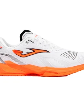 Electric All Court Shoes White / Orange UK 6 - Joma - FashionsVida