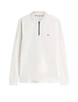 Tommy Hilfiger Polo crema M - Tommy hilfiger - FashionsVida
