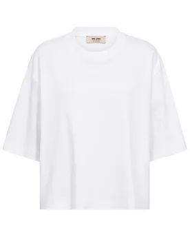 T-Shirt MMNATALIE weiss XS Damen - Mos mosh - FashionsVida