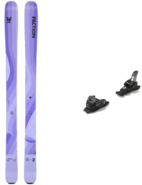 Ski Set inkl. Bdg. All-Mountain-Ski Pack Dancer 2 Purple 2026 aus Holz Violett - Faction - FashionsVida