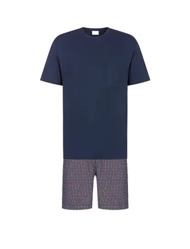 Pijama yacht blue azul oscuro XL - Mey - FashionsVida