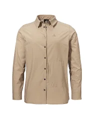 Camicetta da trekking da donna Style Maghera marrone chiaro 38
