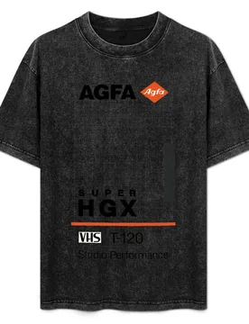 VHS Agfa T-120 T-Shirt Anime t-shirt croswit shirt man cotton man t-shirts oversize t-shirts man funny t shirts men - Aliexpress - FashionsVida