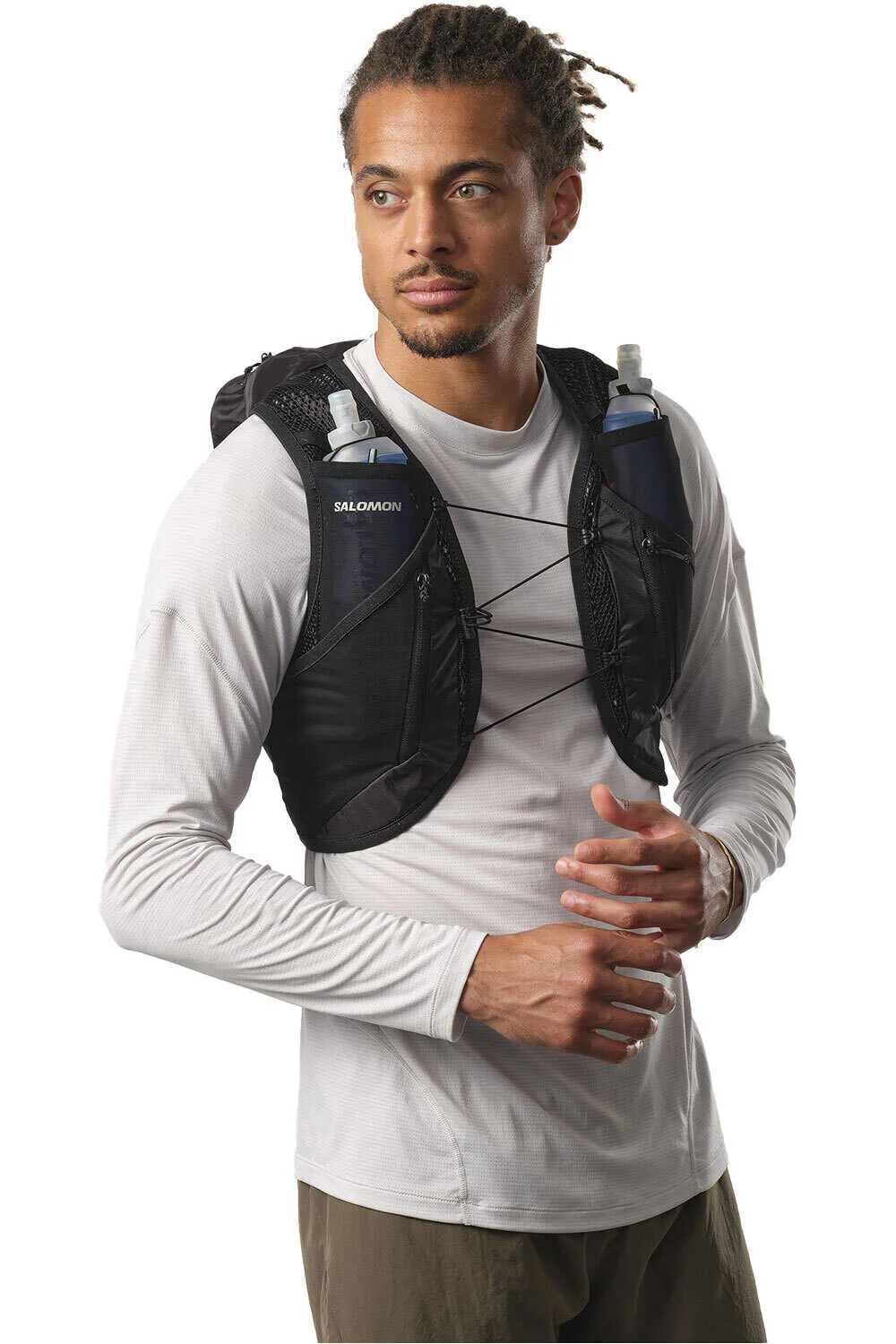 Active skin 12 varios running Negro (L) - Salomon - FashionsVida