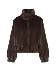 Jacke in Felloptik WKDANEMONE marrone 44