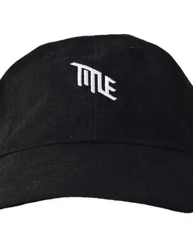 Cappellino Con Visiera Dad Logo Black - Title Mtb - FashionsVida