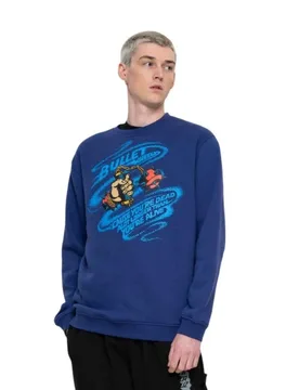 Sweat-shirt Crew Bullet Mace Navy Blue M - Santa Cruz - FashionsVida