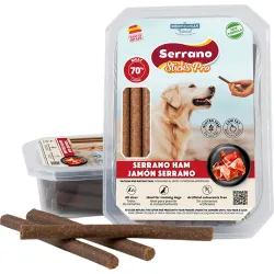 Snack para perros adultos Ibéricas sticks jamón serrano