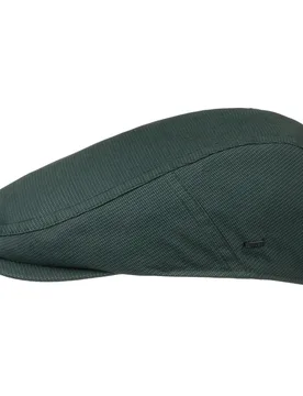 Fergus Cotton Flat Cap by - dark green - Female - Size: XL (60-61 cm) - Bailey 1922 - FashionsVida