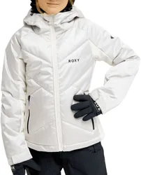 Veste de ski Snowdrift Gril Jacket Silver Kindergröße 12 Jahre Grau