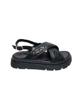 D5F317P3MATE0000 Donna Nappa Nero - BALDININI SHOES - FashionsVida