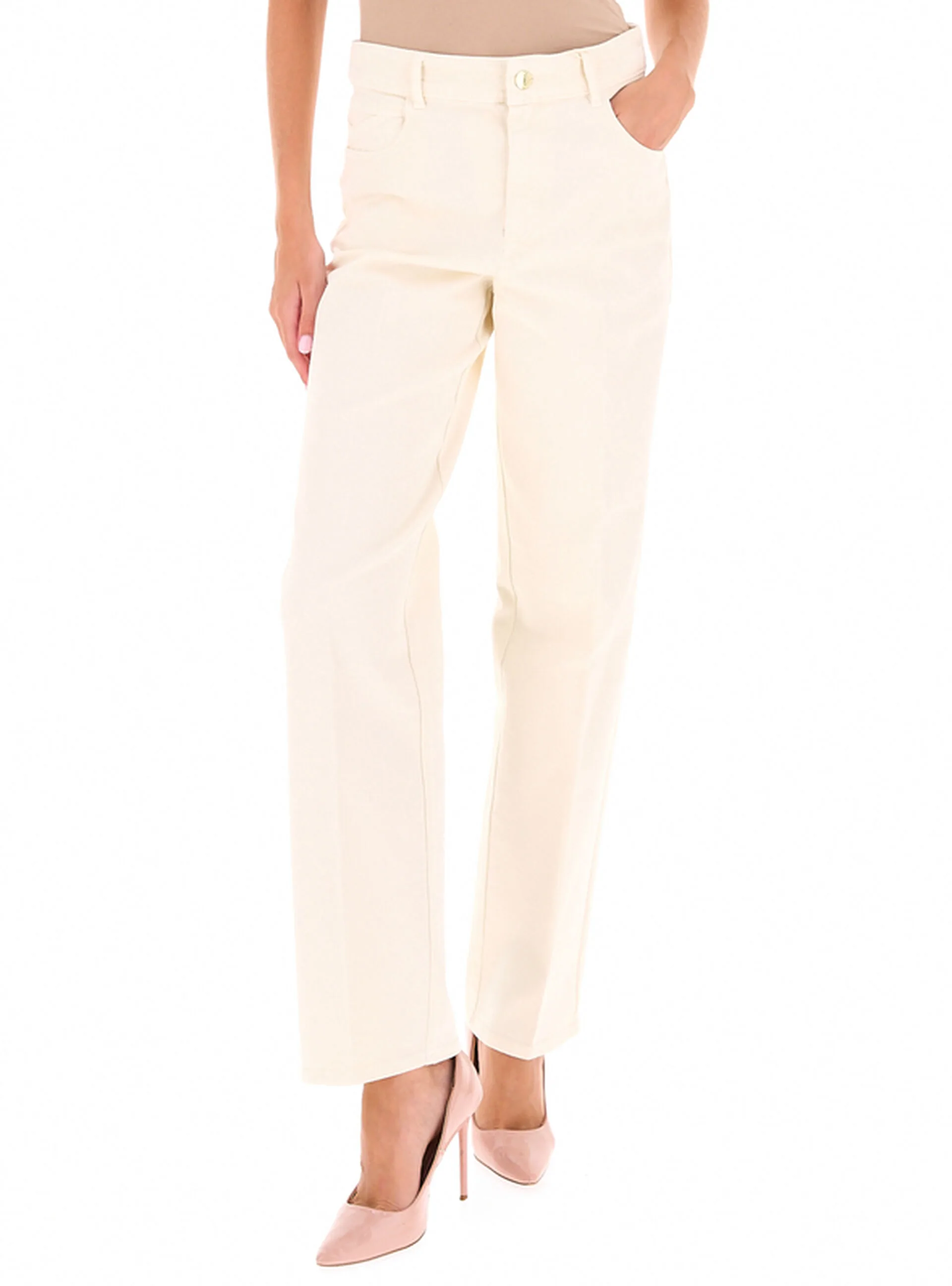 PENNYBLACK Jeans wide leg BURRO 46 - Pennyblack - FashionsVida
