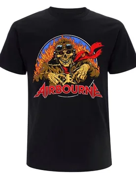 T-Shirt - Scorch Pointer - S bis 5XL - für Männer - Größe 4XL - schwarz - Lizenziertes Merchandise! - Männer - male - Airbourne - FashionsVida