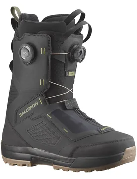Snowboard-Boots Echo Dual BOA Black/Deep Lichen Green für Herren aus Wolle Größe 44 schwarz - Salomon - FashionsVida