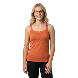 Maglia Senza Maniche Bavette Soft Orange / Hibiscus