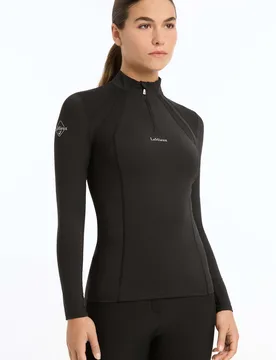Mia Mesh Womens Long Sleeve Base Layer Top - - Size: 10 - LeMieux - FashionsVida