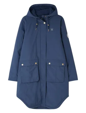 Women's Imogen Coat in Navy Size: 12 - Navy - Size: 12 - Lighthouse Clothing - FashionsVida