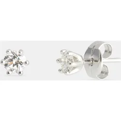 Pendientes de oro y diamantes