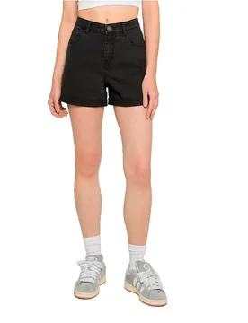Shorts En Jean Taille Haute Tb8371 Black Washed 30 - Urban classics - FashionsVida