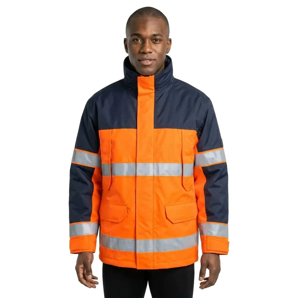 Veste Safe Image 00930 Hi-Vis Orange / Navy 2XL - MASCOT - FashionsVida