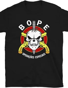 BOPE Batallon Ops Policiales Especiais Men T-Shirt Batallion Special Operations Brazil Tropa de Elite Military TShirt - Aliexpress - FashionsVida