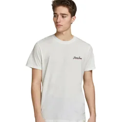 Mens Shirt - Off-White Cotton - Size Medium