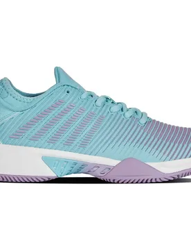 Hypercourt Supreme Hb Clay Shoes Angel Blue / Sheer Lilac / Brilliant White UK 4.5 - K-swiss - FashionsVida