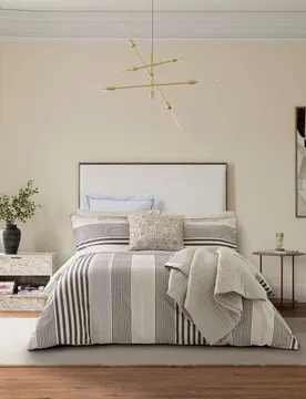 Pure Cotton Alba Maira Quilted Throw Natural - Bedeck of Belfast - FashionsVida