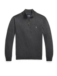 Troyer Pullover Regular Fit gris S