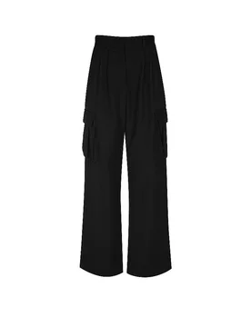 Pantaloni cargo THE PANTS nero L - 105 Degrees - FashionsVida