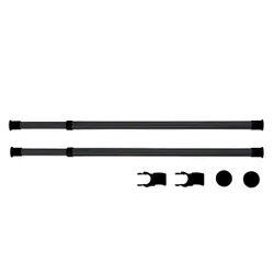 Kleiderstange Herkules 2er Set Schwarz