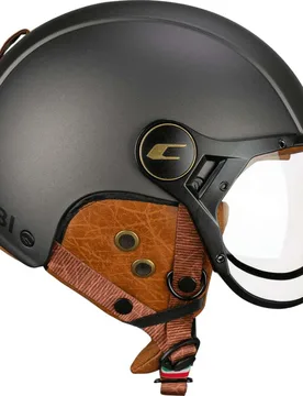Casco da Bici & Sci 801v EBI VINTAGE Grafite Satinato taglia L - Cgm - FashionsVida