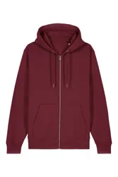 Womens 85% Organic Cotton Zip-Up Hoodie - - Size: S
