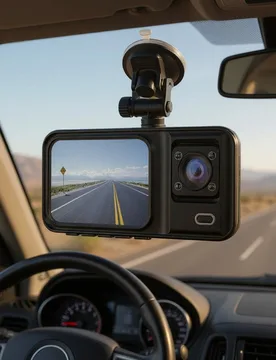 Auto Dashcam Dual Kamera CCT-2500 Denver - 3Pagen - FashionsVida