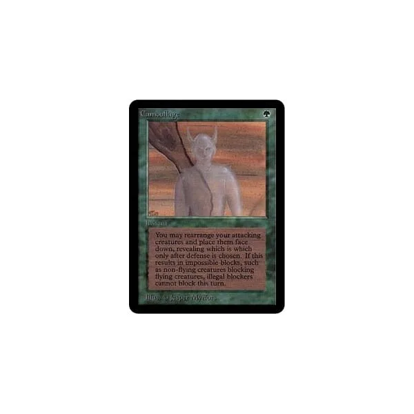 Camouflage Alpha - Magic: The Gathering - FashionsVida