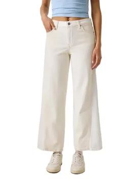 Jean W6ga2td6522 G11 Wide Leg GJ Natural White Ins 27 - Guess Jeans - FashionsVida