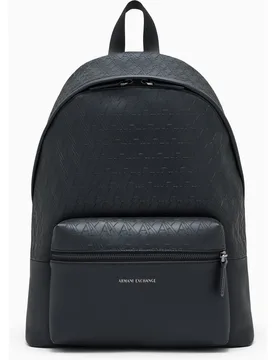 Mochila de hombre multilogo - Armani Exchange - FashionsVida