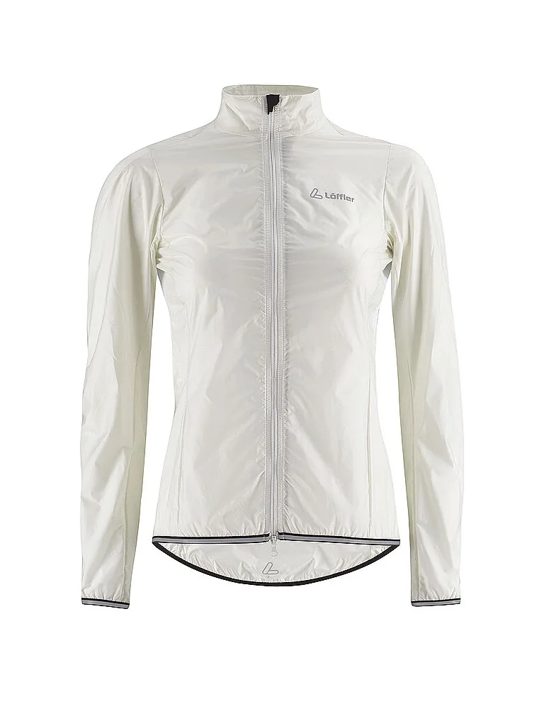 Löffler Chaqueta cortavientos Windshell para mujer crema 40 - LÖFFLER - FashionsVida
