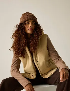 Women's Insulated Nehiala Bodywarmer in Beige Size: 8 - Beige - Size: 8 - Regatta - FashionsVida