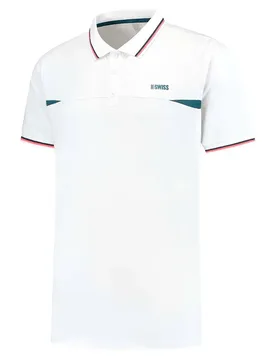 Hypercourt 7 Short Sleeve Polo White S - K-swiss - FashionsVida