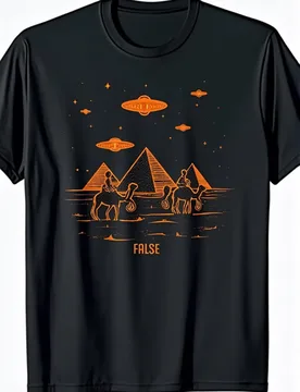 UFO & Pyramid Graphic Alien Art Design T-Shirt 100% Cotton O-Neck Short Sleeve Summer Casual Mens T-shirt Streetwear - Aliexpress - FashionsVida
