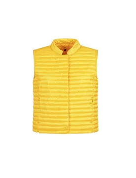 Iris14 Aria Gilet 60005 Sulphur Yellow D87030W - Save the Duck - FashionsVida