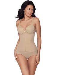 Inches Off Firm Control Shaping Waist Cincher Beige female