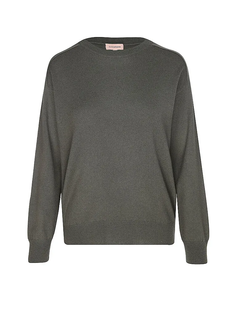 Kaschmirpullover olive M Damen - KATESTORM - FashionsVida