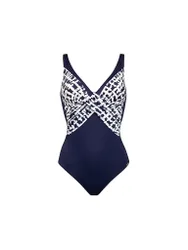 Damen Badeanzug dunkelblau 48E W